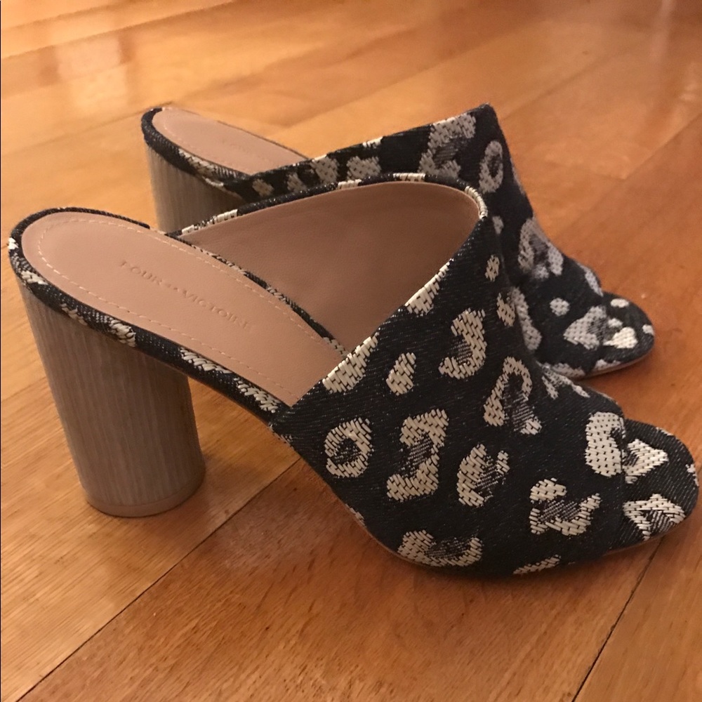 Never worn brand new Leopard print Helena heel - Picture 3 of 4