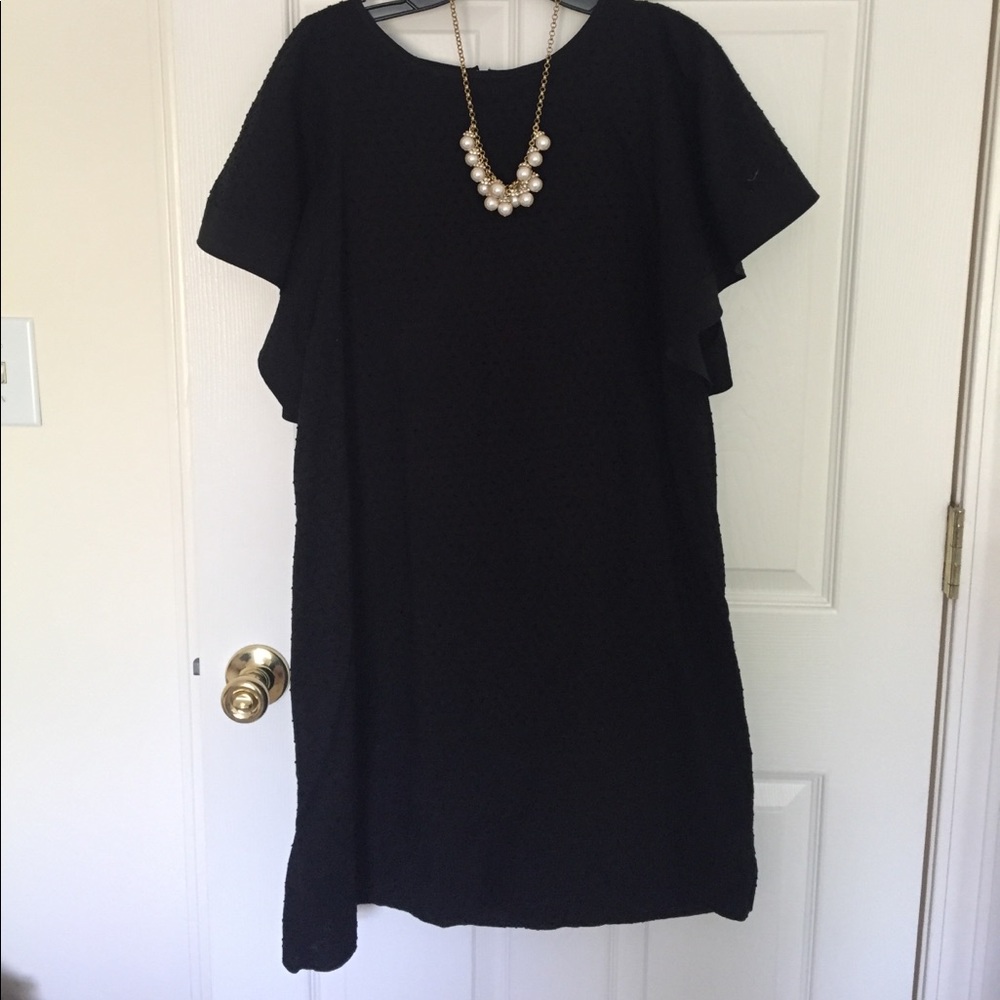 Swiss Dot Shift Dress from J.crew Factory