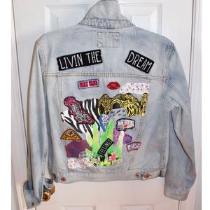 Embroidered Denim Jacket