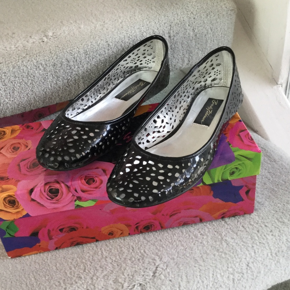 Beverly Feldman patent leather flats  . So cute !