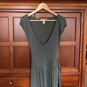 MNG by mango grey wrap dress Small. Sexy!!