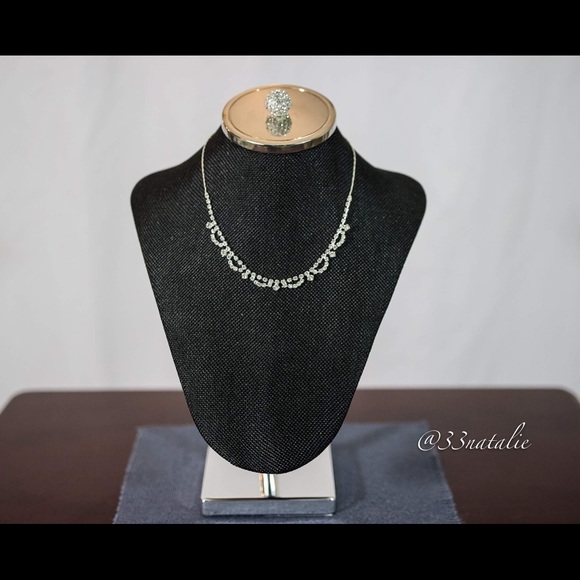 ‼️Final Price‼️Pave Classic Crystal Necklace - Picture 1 of 3