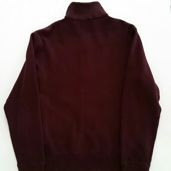 Men's J. Crew Burgundy Knit Jacket, Size M - Picture 5 of 8