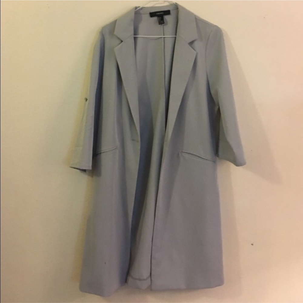 Grey forever21 coat