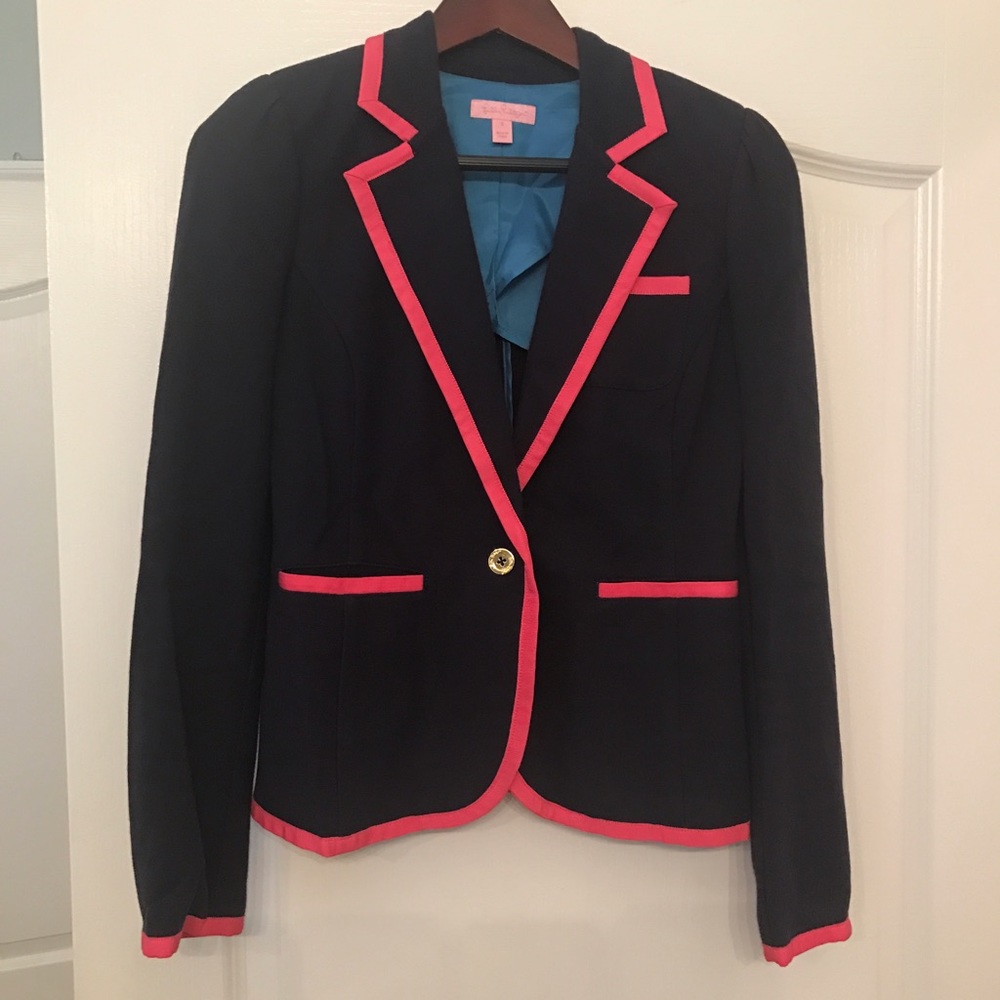 ✨SOLD✨Lilly Pulitzer Malibu Blazer, EUC