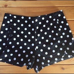 Polka Dot Sailor Shorts