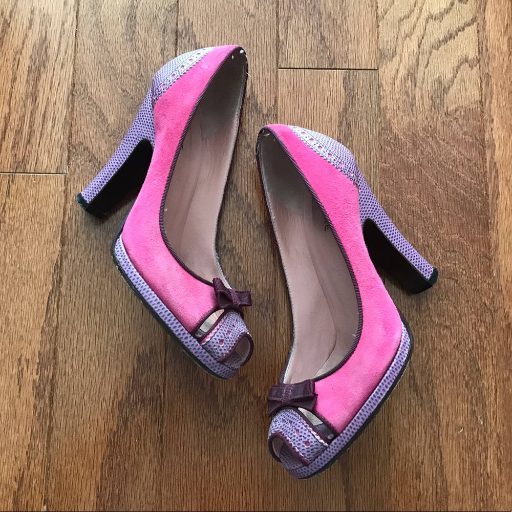SOLD π Marc Jacobs pink and purple pumps, 36 - Picture 2 of 8