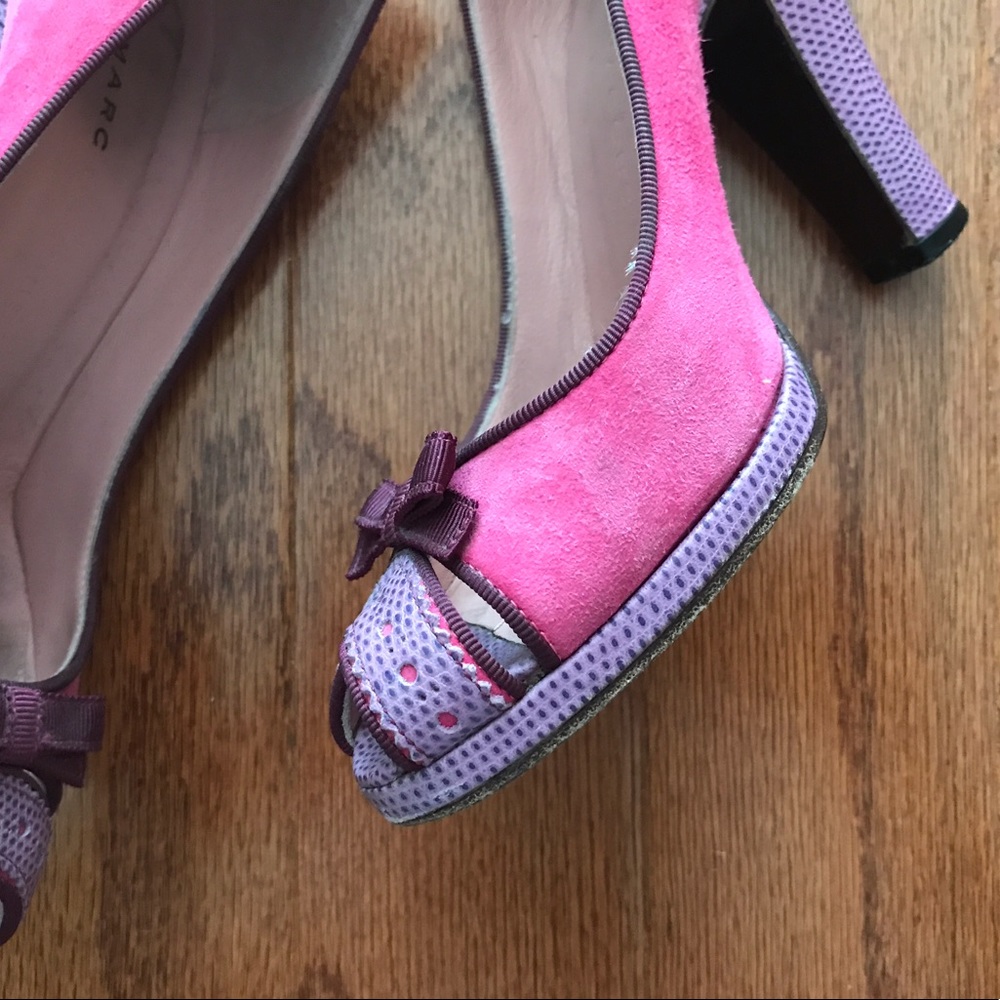 SOLD π Marc Jacobs pink and purple pumps, 36 - Picture 5 of 8
