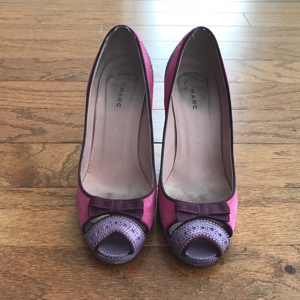 SOLD π Marc Jacobs pink and purple pumps, 36 - Picture 6 of 8