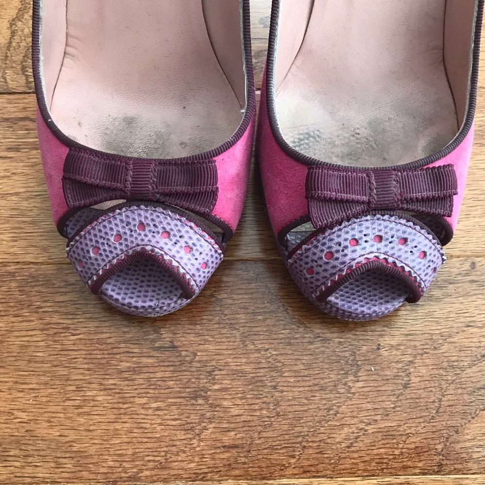 SOLD π Marc Jacobs pink and purple pumps, 36 - Picture 7 of 8