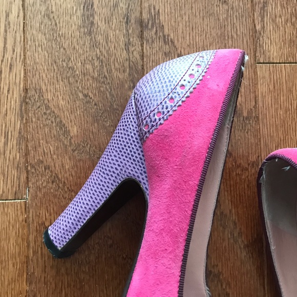 SOLD 💔 Marc Jacobs pink and purple pumps, 36 - Picture 3 of 8