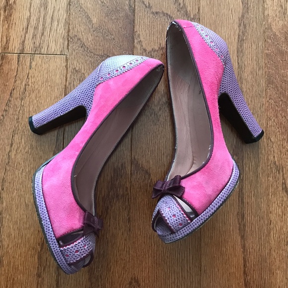 SOLD 💔 Marc Jacobs pink and purple pumps, 36 - Picture 4 of 8