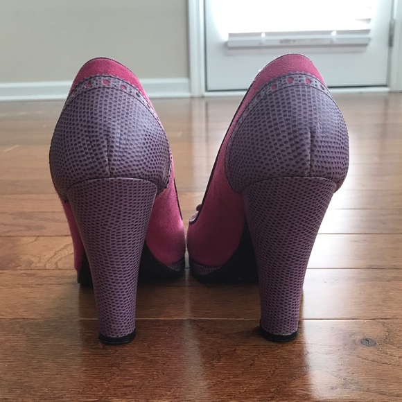 SOLD 💔 Marc Jacobs pink and purple pumps, 36 - Picture 8 of 8