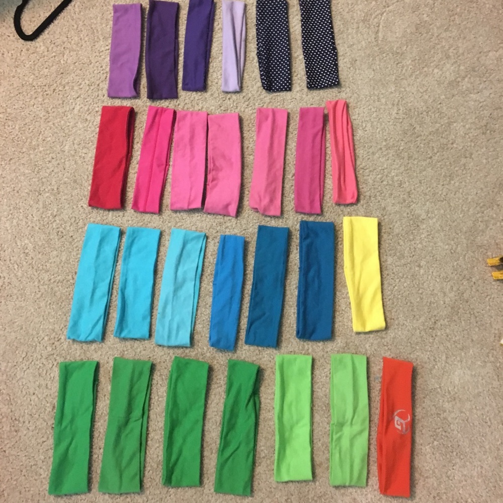 Multiple color headbands!