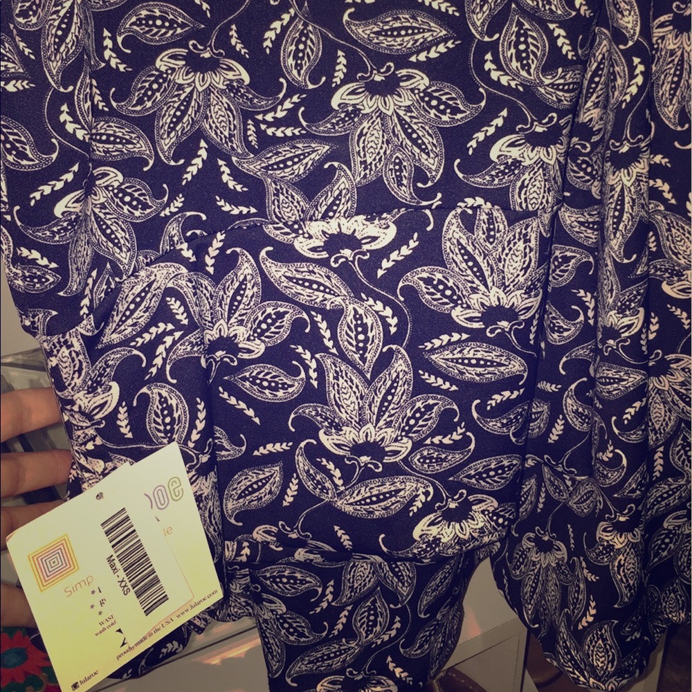 XXS maxi skirts BNWT Navy & white Paisley design