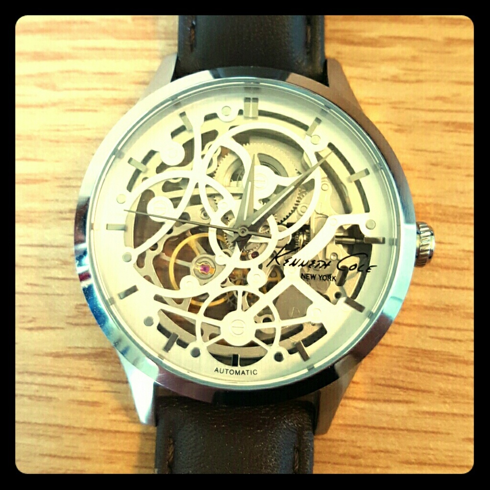 Beautiful Kenneth Cole Skeleton Watch