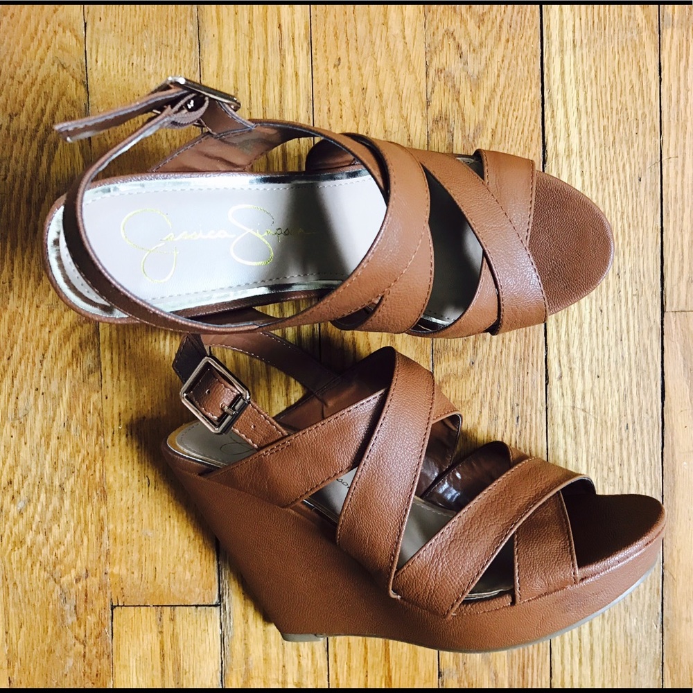 Jessica Simpson wedge sandals