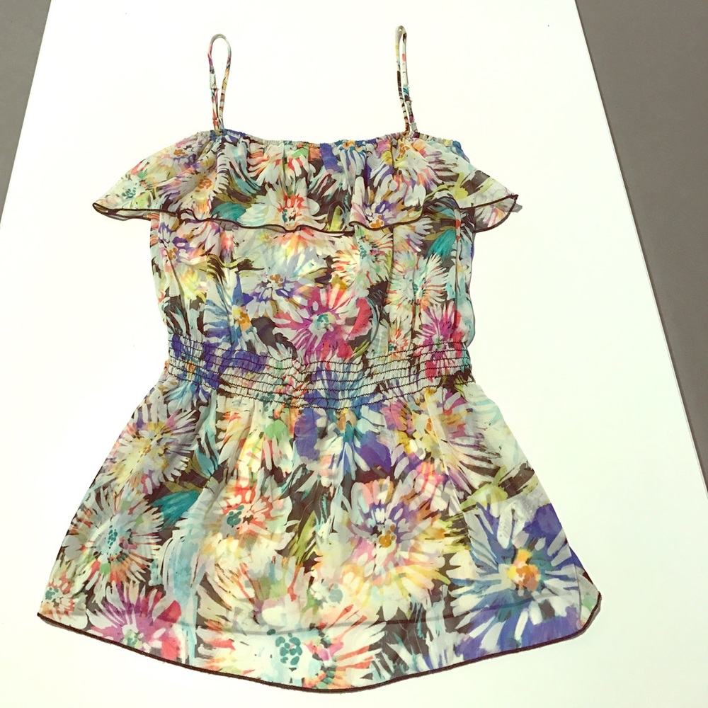 **PRICE DROP** Lightweight floral tank