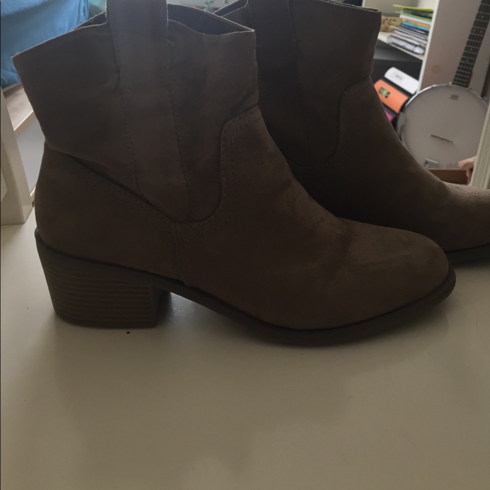 Merona Faux Suede Booties
