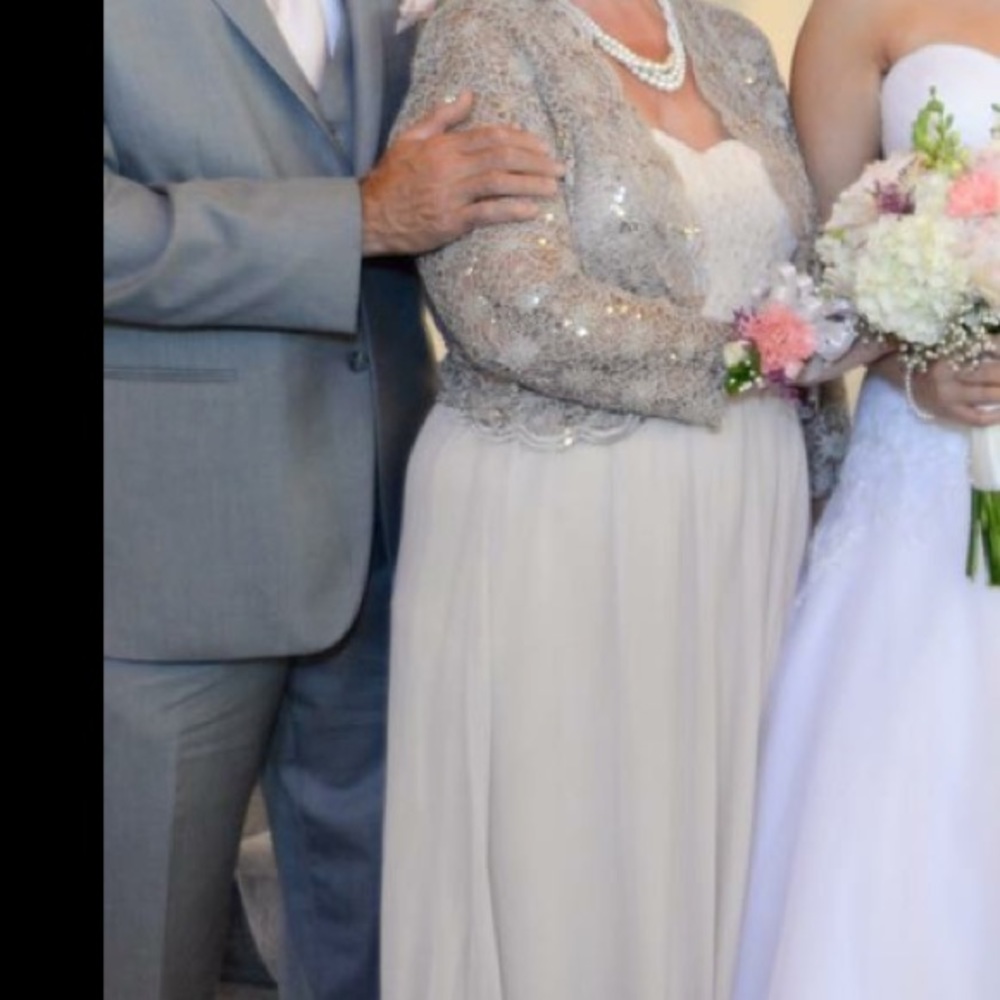 Davids Bridal mother of the bride dress