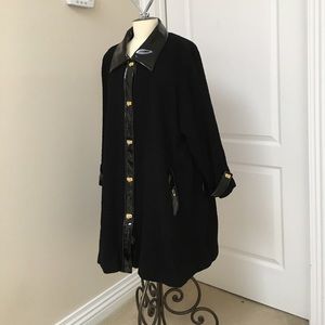 Lines by Louis Dell'Olio Jacket with Vinyl