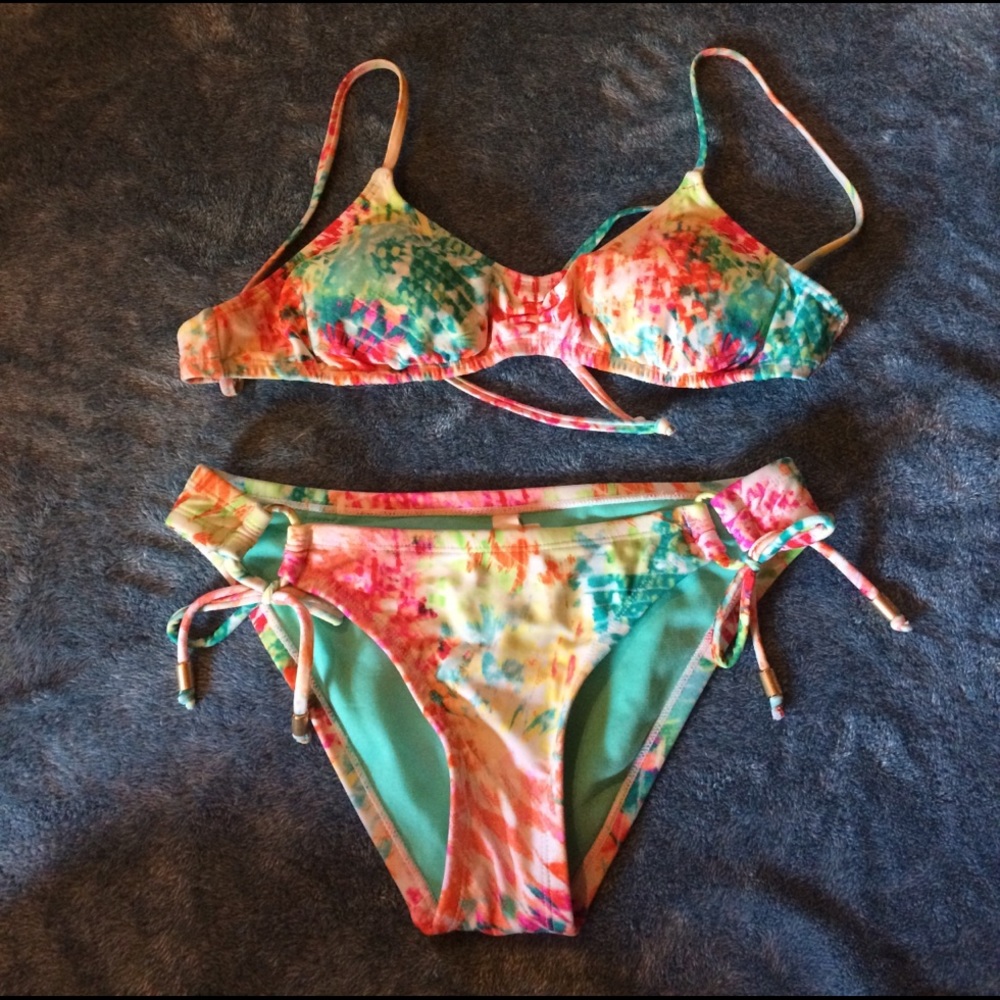 NEW Watercolor Bikini Set