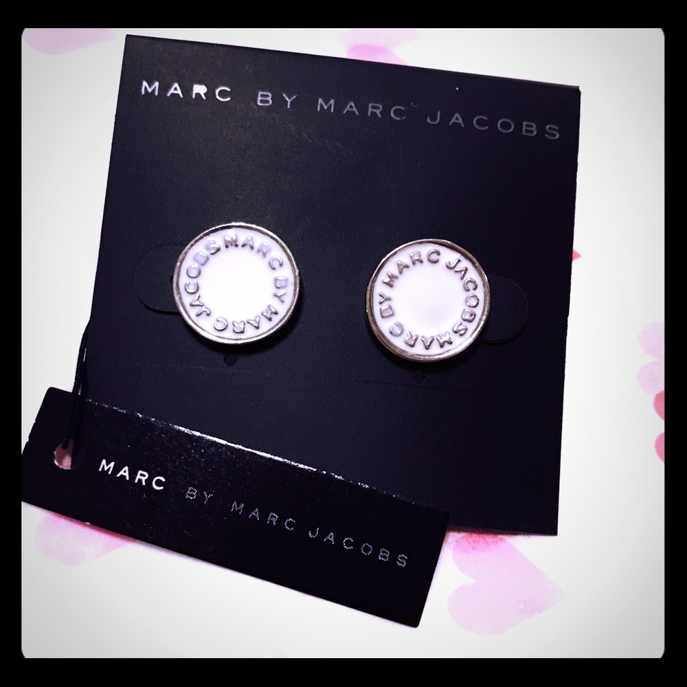 Marc By Marc Jacob's Logo Disc Earrings