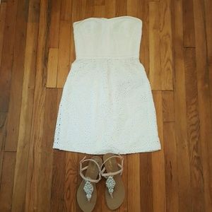 Eyelet dress