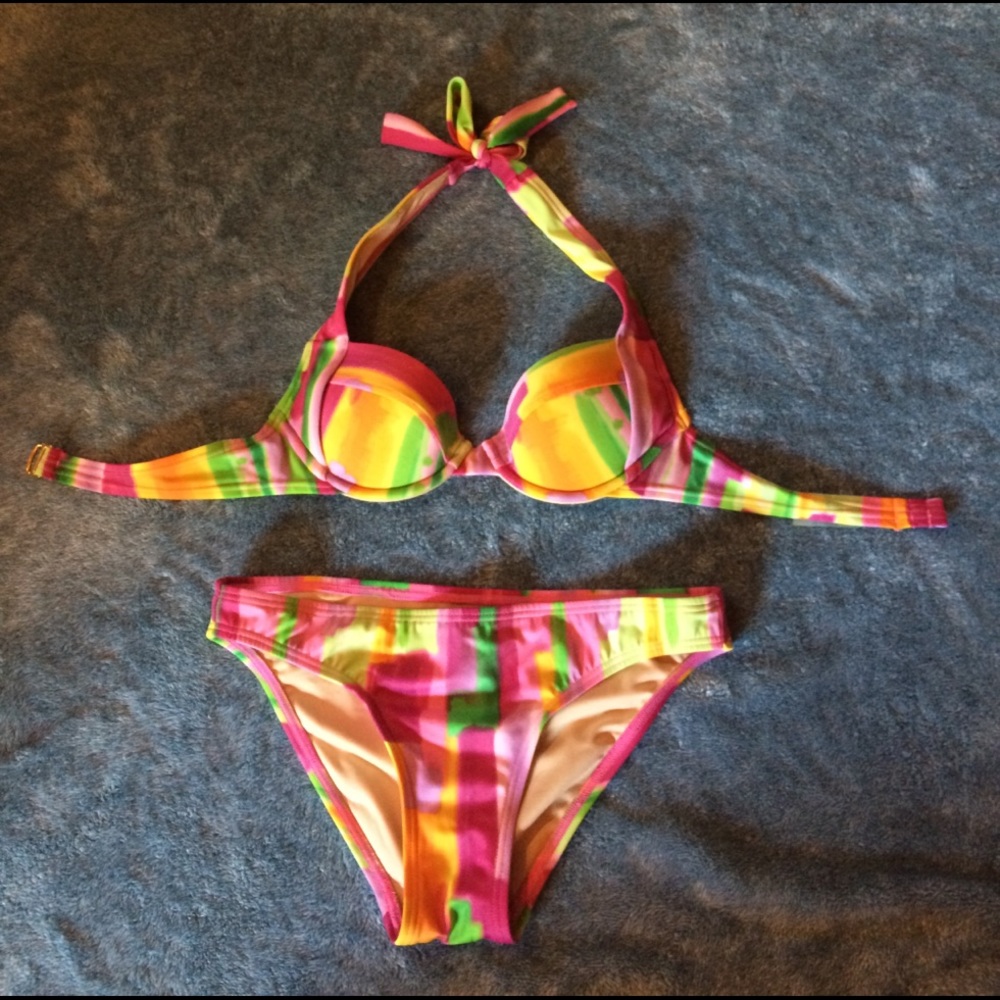 Victoria's Secret Push Up Bikini Set