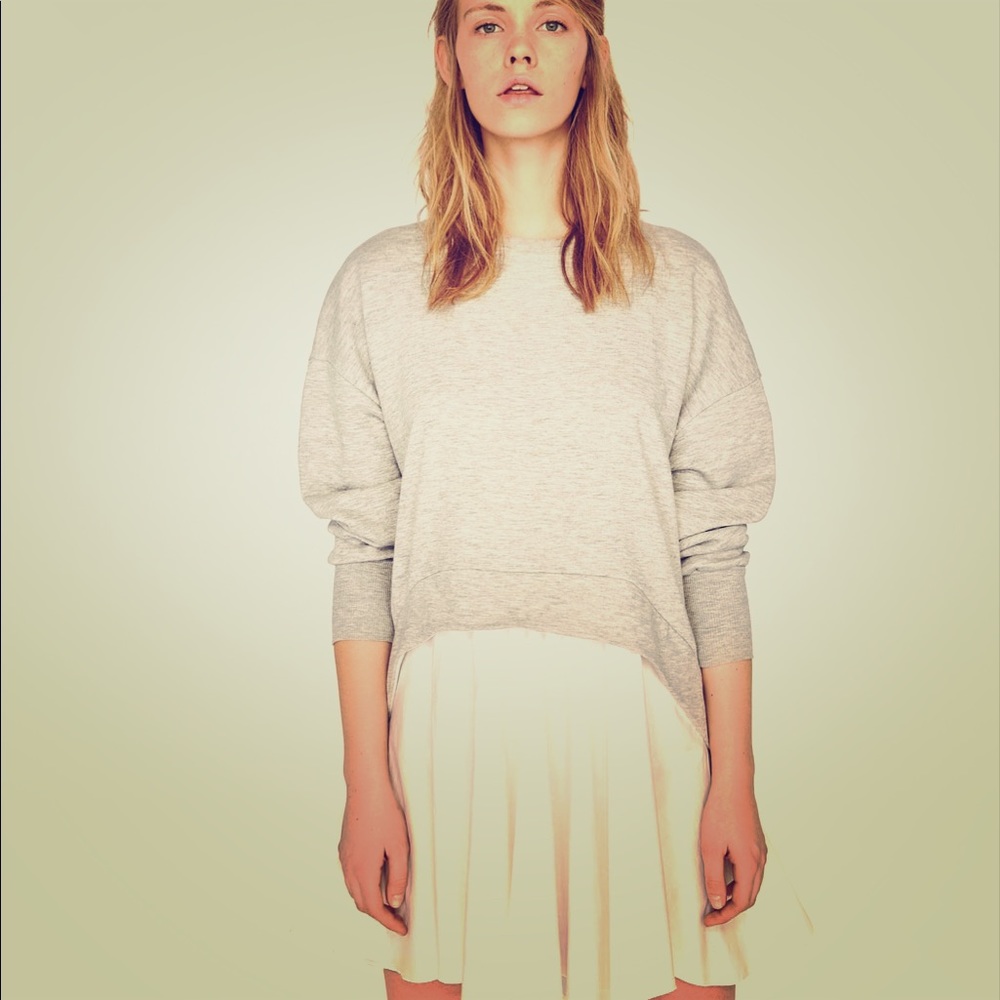 ⭐️Zara Plush Sweatshirt Dress⭐️