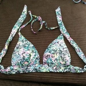Victoria's Secret XS halter push up bikini top