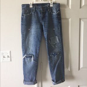 J. Crew boyfriend jeans