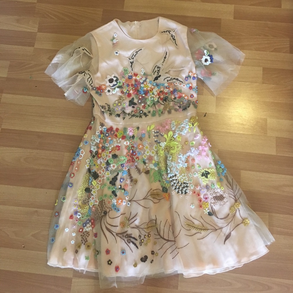 Handmade bead dress