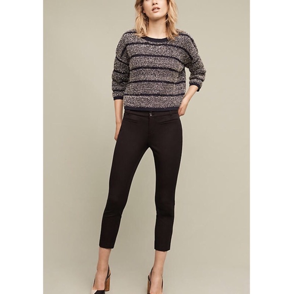 anthropologie essential slim trouser