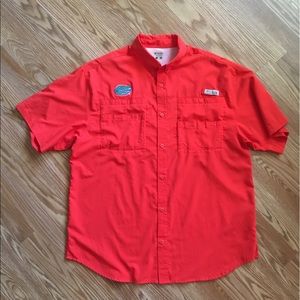 Men's Florida gator Columbia button down