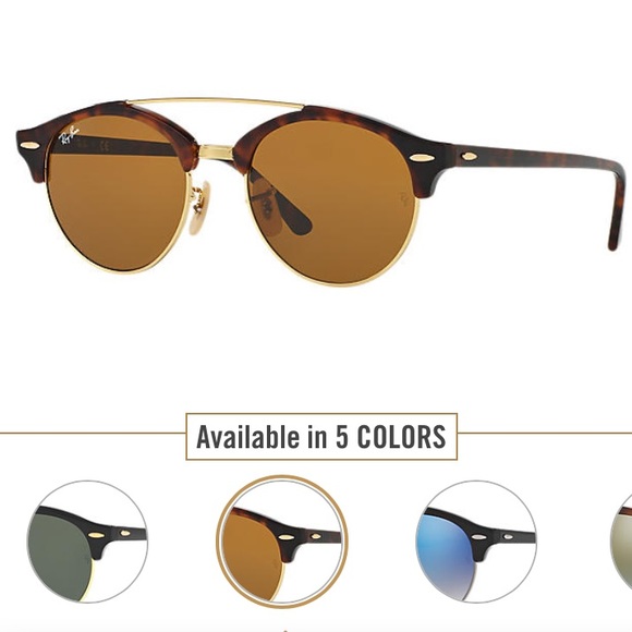 Authentic Ray-Ban Clubround Double Bridge main image 4