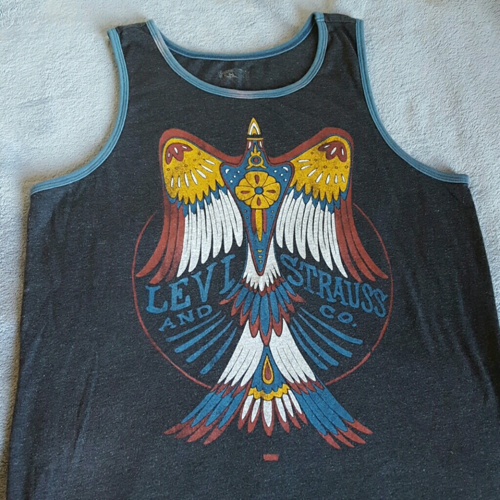 Levi's free bird tank