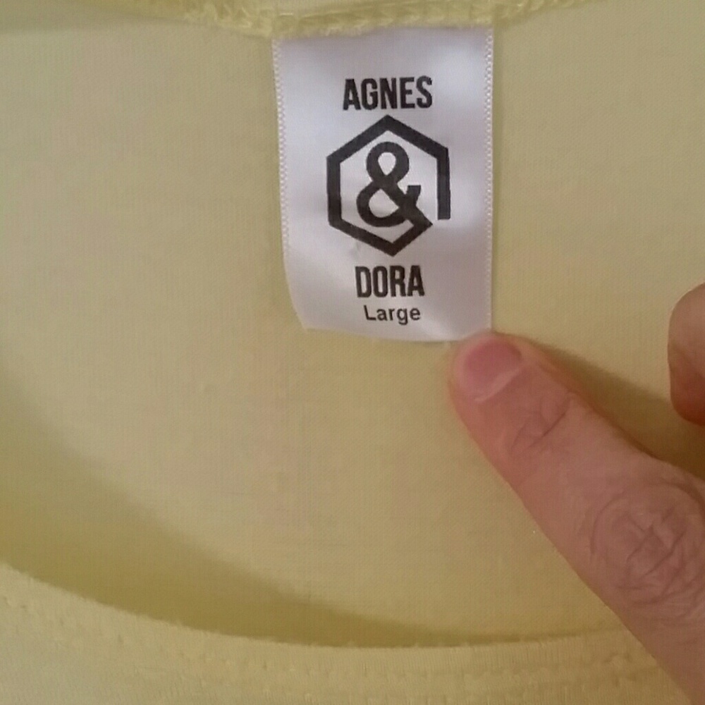 Agnes and Dora dolman top