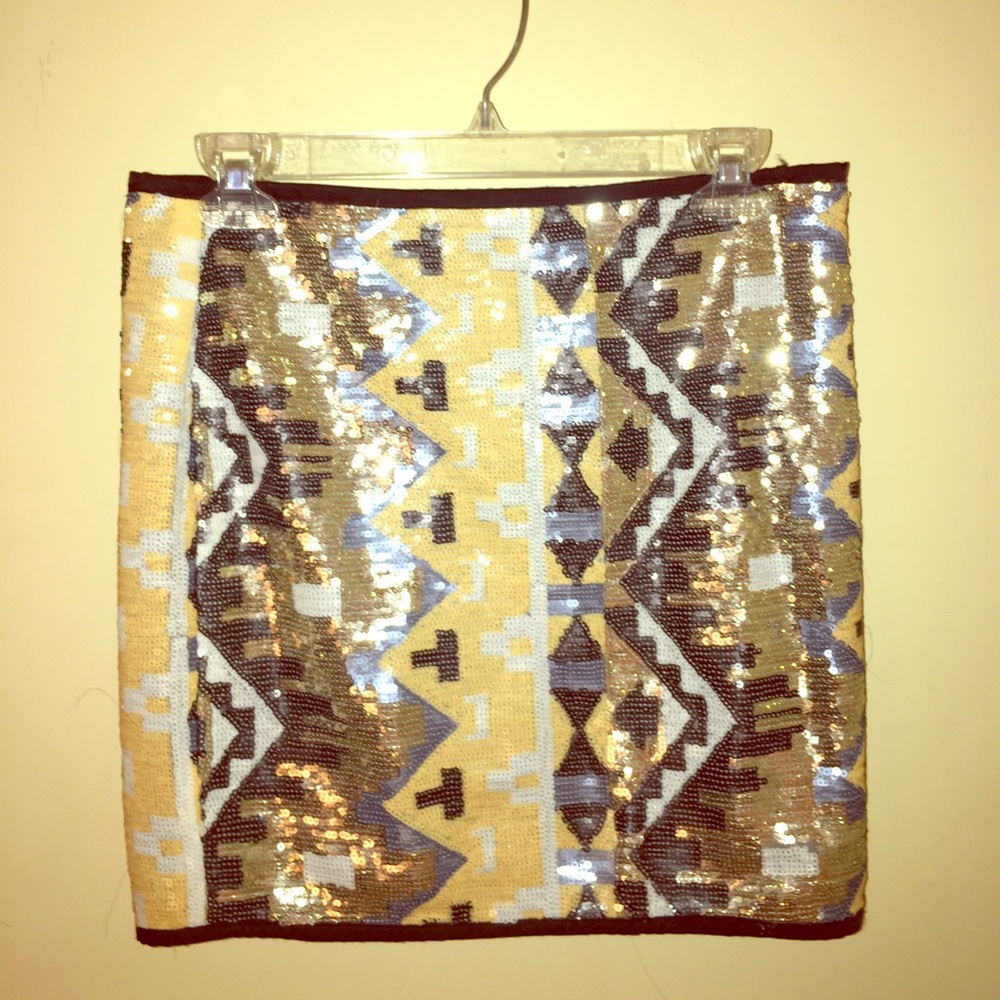 Sequin Skirt