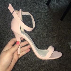 Light pink heels