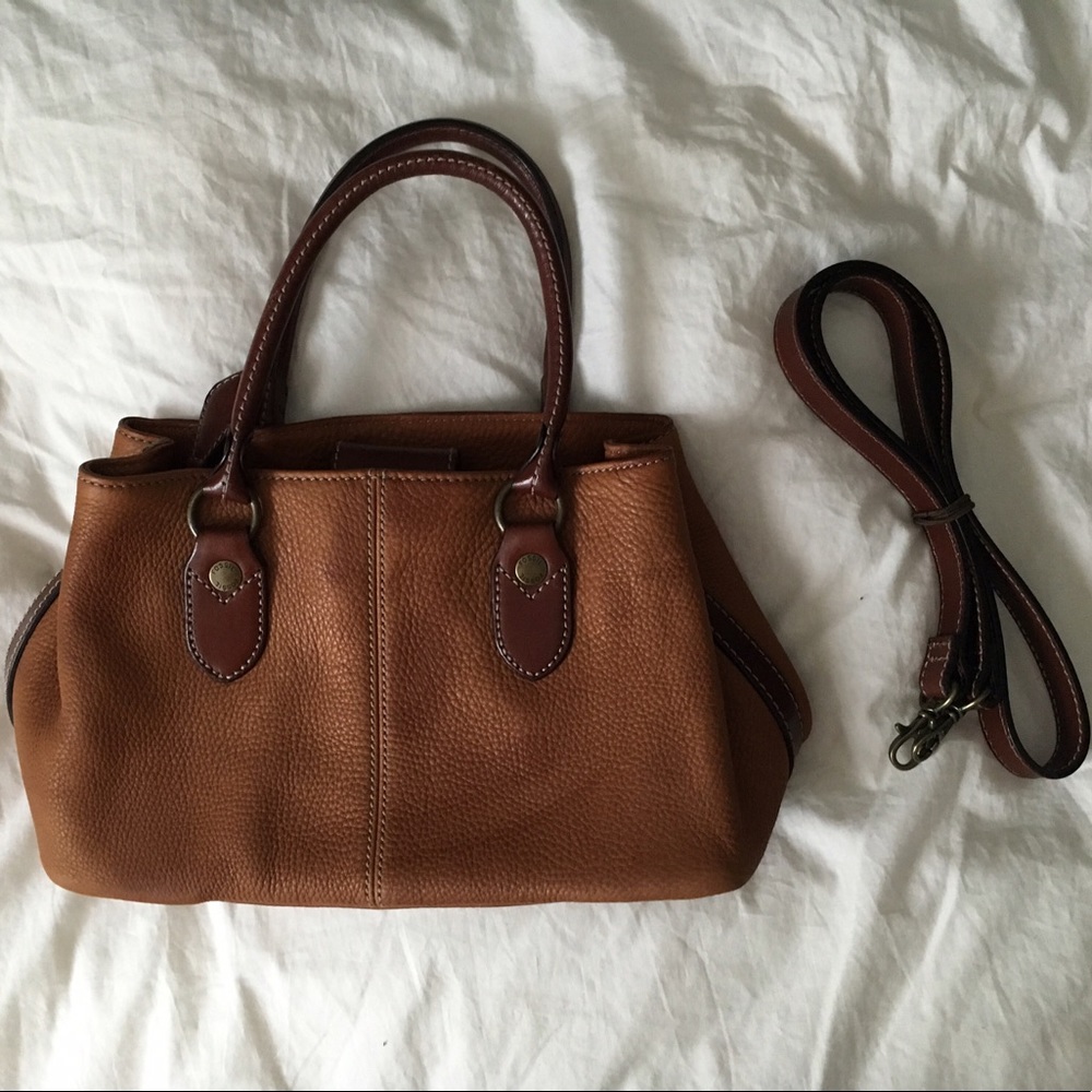 Never Used Fossil Handbag - genuine leather