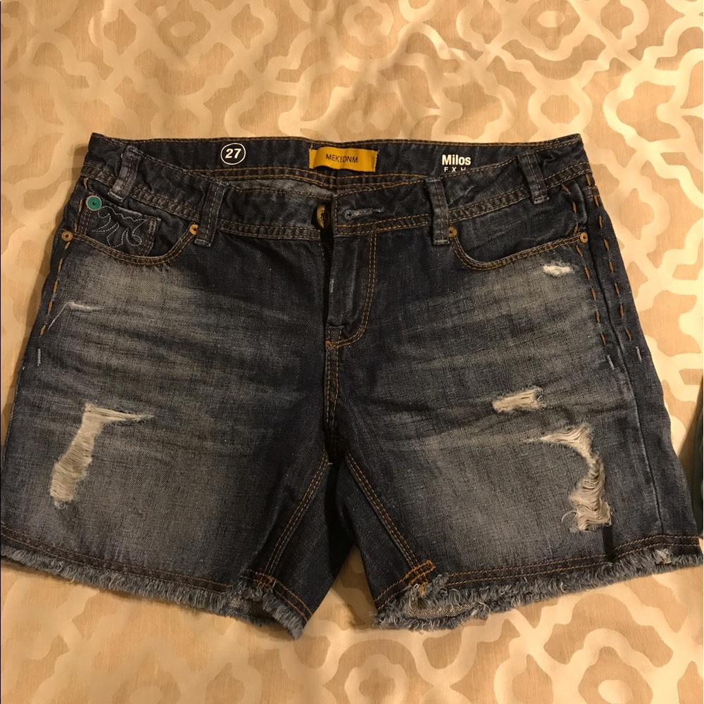 MEK DNM USA  Naxos Fringe Women's shorts