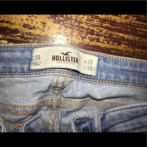 Hollister Jeans; distressed lightly - Picture 3 of 3