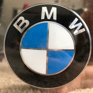 BMW mirror license plate