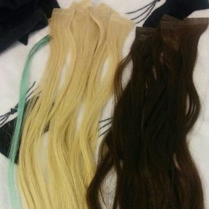 Tape in hair extensions