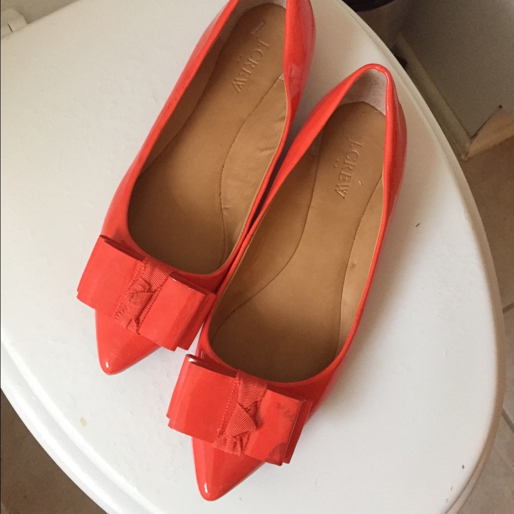 J. Crew Bow flats
