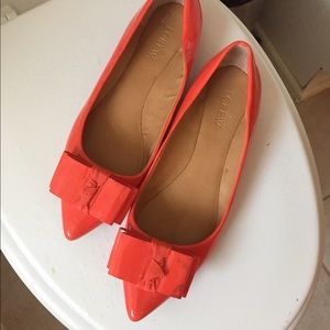J. Crew Bow flats