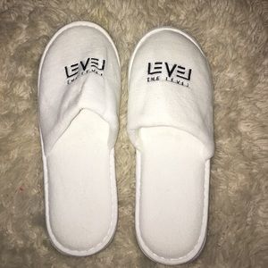 slippers (free with purchase) first person to ask