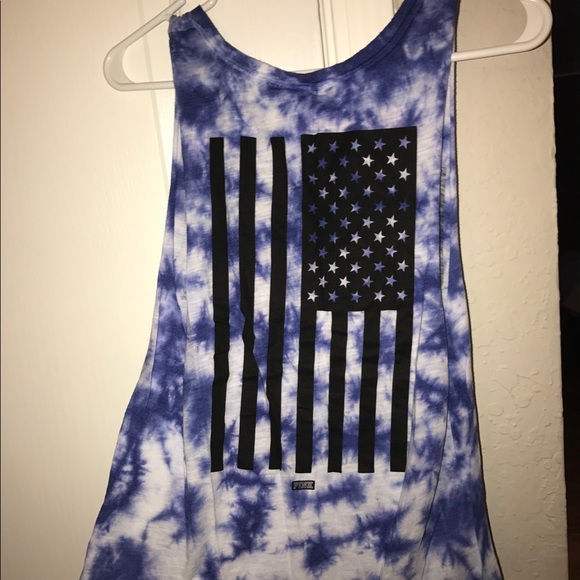 Pink Fourth of July tank top - Picture 1 of 3