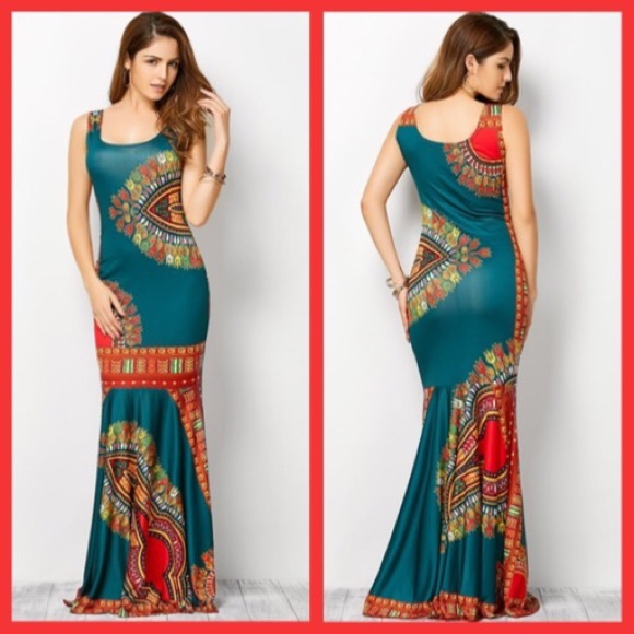 Dresses & Skirts - ⬇️⬇️⬇️LAST 1✔️5⭐️RATING‼️✔️GREEN FITTED MAXI DRESS